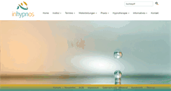 Desktop Screenshot of inhypnos.de